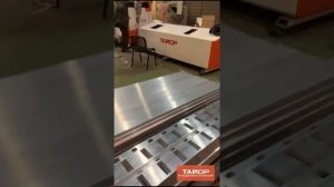 Раскрой алюминиевого профиля на лазерном труборезе во Фрязино