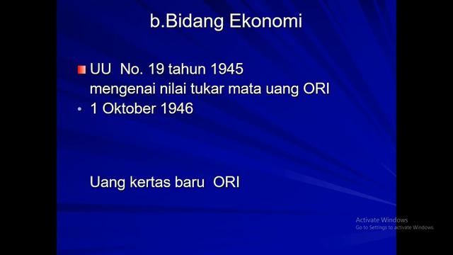 INDONESIA PADA MASA DEMOKRASI LIBERAL.SMP INSTITUT INDONESIA SEMARANG  (SPINDO SANG JUARA)