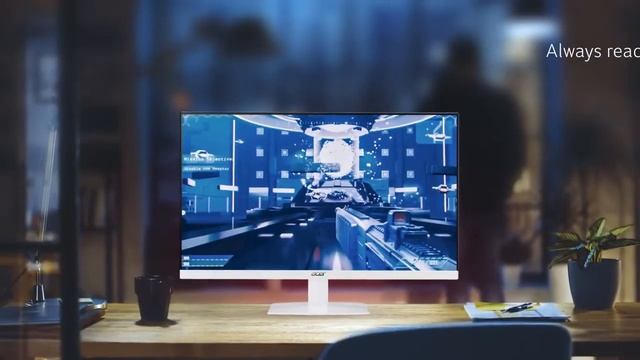 Acer HA series white colour monitor available in 22", 24" & 27" смотреть онлайн