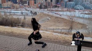 Industrial dance, Cybergoth, dark techno, dark electro.