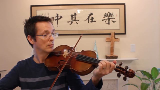 Telemann solo violin fantasia #4 in D major, TWV 40:17 смотреть онлайн