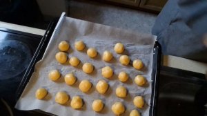 #профитроли #крем #заварноетесто                 Профитроли с масляно-заварным кремом (28.01.2020г)