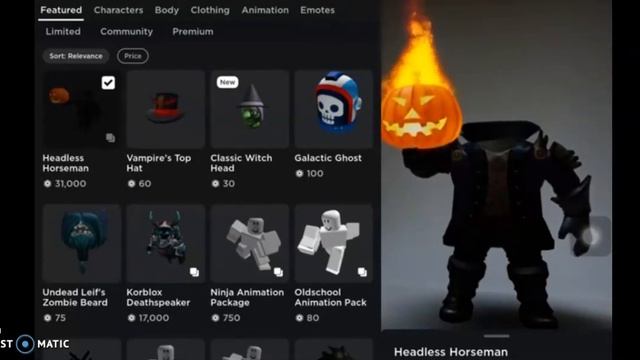 Buying Headless Horseman And Korblox Deathspeaker | Roblox Shopping Spree смотреть онлайн
