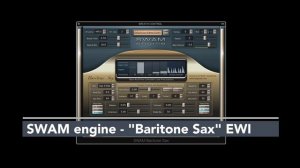 Audio Modeling SWAM "Saxophones"