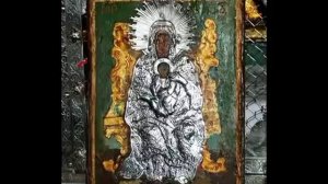 Про нанесение крестов на двери. Видение монахине Сайднайского монастыря