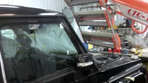 Мерседес Гелендваген g-class W463 AMG Покраска,Удаление коррозии,Реставрация переднего бампера.