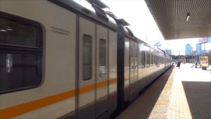 Электропоезд ЭП2Д-0037 "ЦППК" с рейсом "Новойерусалимская - Щербинка"