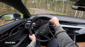 2023 AUDI A8 60 TFSI e QUATTRO PHEV 462 HP POV TEST DRIVE