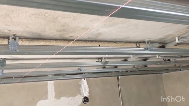 Как сделать потолок из гипсокартона ,каркас смотреть онлайн