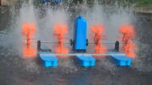 4 х лопастной плавающий аэратор SDK