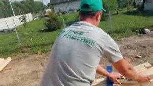 Запиливание угла по технологии '' тёплый угол''