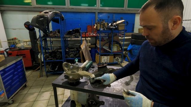 Отрыв Колеса (ЧАСТЬ 2), Сварка поворотных кулаков Range Rover 4(L405) & Sport 2(L494)! смотреть онлайн