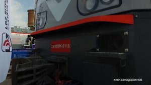 Газотурбовоз ГТ1h, вагон лаборатория, электровоз 2ЭВ120, паровоз Ь. #Железнодорожное 40с