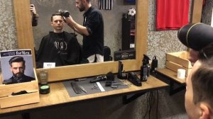 Side Part haircut styling / Укладка прически Side Part