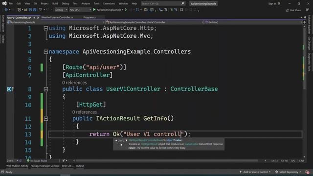 Implement Query String Parameter Based API Versioning with ASP.NET Core 6 | .NET 6 API Versioning
