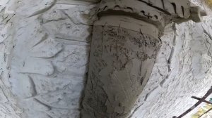 как сделать колону для беседки, забора из арт бетона ,декоративная штукатурка коммерческий продук