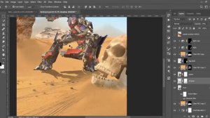 Transformers VS Star Wars Poster | Photo Manipulation | Speed Art | Adobe Photoshop 2020