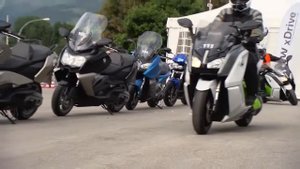 BMW C evolution test drive