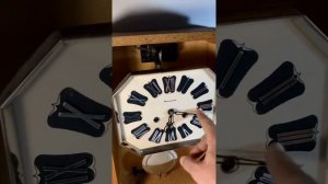 Настенные часы янтарь с прекрасным боем