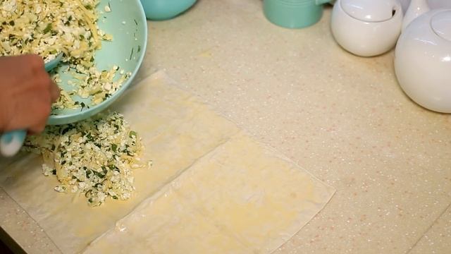 Вкуснейшие пирожки из обычного лаваша за 5 минут + время в духовке. смотреть онлайн