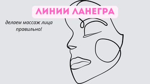 МАССАЖНЫЕ ЛИНИИ ЛАНГЕРА НА ЛИЦЕ