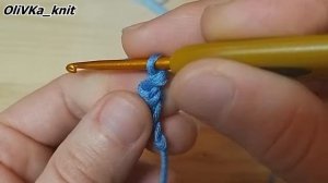 Красивый плоский Шнур Гусеничка крючком Crochet cord