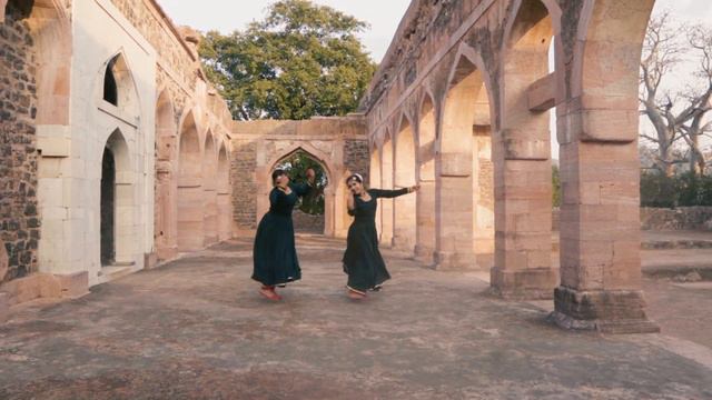 Kathak Dance Cover ||Ae Re Chanda, Pt. 4 (Tillana) ||Muskan Goswami×Anushka Joshi