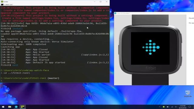 FitBit Development with the CLI! смотреть онлайн