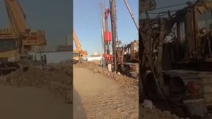 Забивка свай дизельмолотом DD25 АВК ГРУПП. +7 (962) 3854477