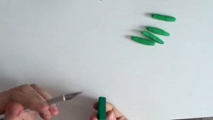 МИНИ ОГУРЦЫ из полимерной глины - Как лепить Мини овощи своими руками