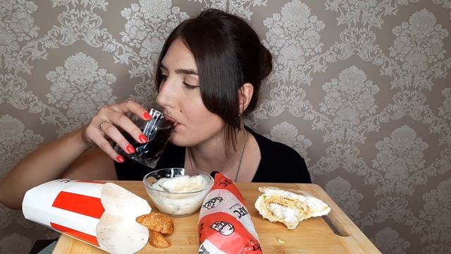 КФС/ БОКСМАСТЕР, АЙТВИСТЕР, КАРТОШКА ПО ДЕРЕВЕНСКИ/МУКБАНГ/MUKBANG/НЕ АСМР/ NO ASMR POLYA KEY