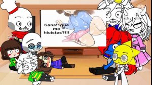 Undertale React to Frans Comic