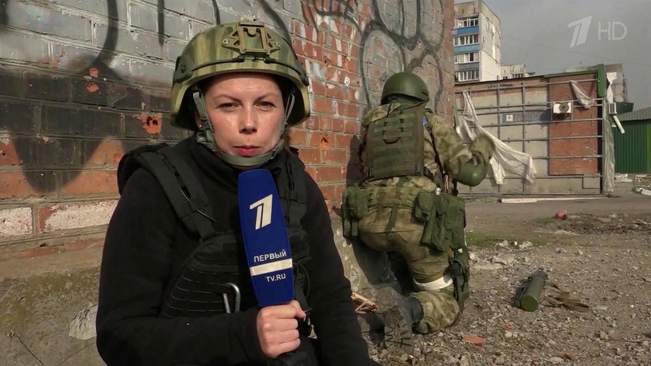 Корреспондент Первого канала Ирина Куксенкова награждена орденом Мужества