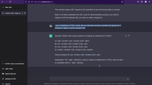 Up and running with ChatGPT course | OpenAI | ChatGPT Tutorial