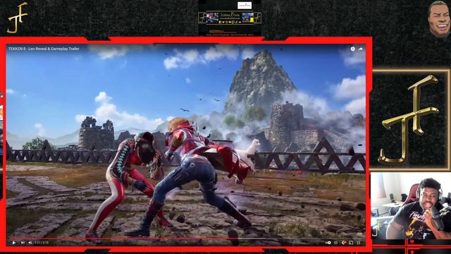 TEKKEN 8 - Leo Reveal & Gameplay Trailer REACTION смотреть онлайн
