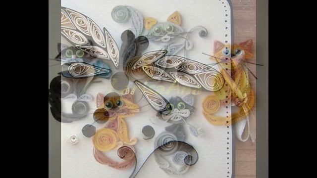 Рукоделие из бумаги своими руками - квиллинг. смотреть онлайн