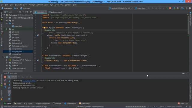 Infinite List View on Flutter (Cross Platform)