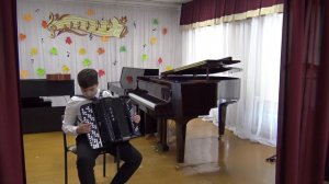 "Этюд" соль мажор, музыка: Л. Шитте, исполняет Баянов Святослав