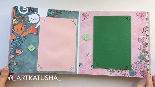 Альбом ручной работы для девочки смотреть онлайн