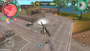 Rope Hero Vice Town (Helicopter Fight Police Car Robot in Lighthouse Cave) - Android Gameplay HD