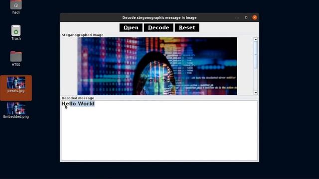 Embedded Messages In Picture Stenography Java (Free source code)