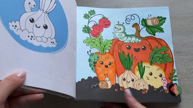 Листаем раскраску от Ирины Смирновой «Во дела! Я раскрашиваю KAWAII” | раскраски Антистресс