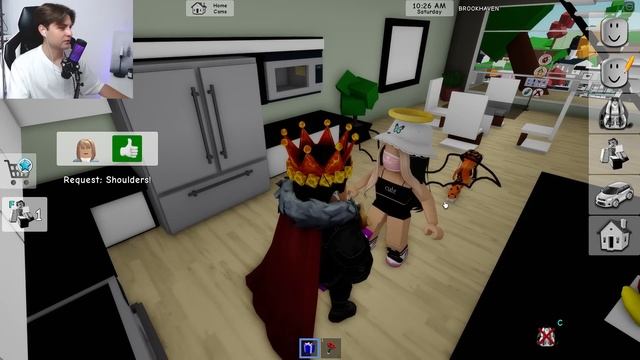 Что будут делать люди если я зайду в их дом? Истории в Брукхейвен РП Роблокс (Brookhaven RP Roblox) смотреть онлайн