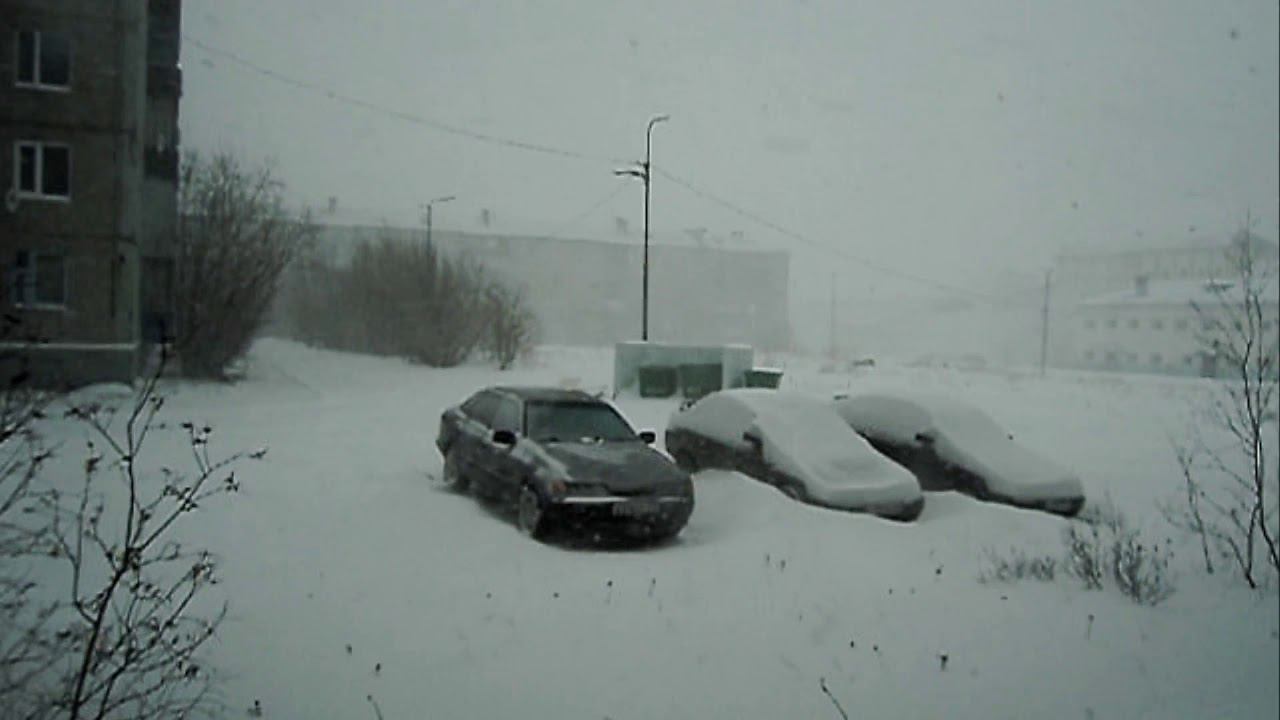 Первая метель в Воркуте 1.11.18.Исполнил Константин Меладзе.