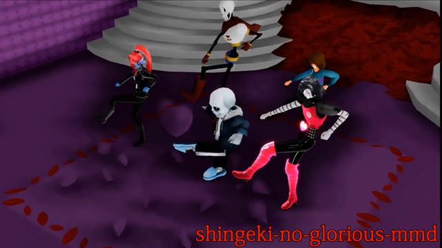 [MMD] Undertale: - Megalovania (Who is the hidden enemy? ) смотреть онлайн