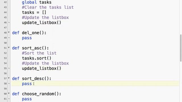 Python Tkinter GUI Tutorial: To Do List 3 смотреть онлайн