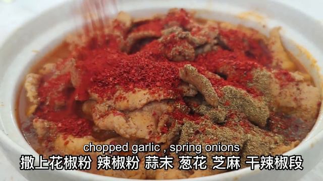 丹丹简单做家庭版水煮肉片，香辣过瘾，老公这顿能吃三碗米饭！【胖手手丹丹】