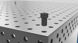 Сборочно-сварочный стол, использование алюминиевой накладки.