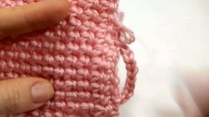 Как вязать петли для пуговиц   Вязание крючком Урок 231 How to knit button loops