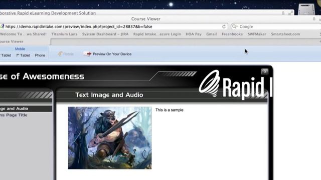 Rapid Intake Basics: Course Logo Size смотреть онлайн